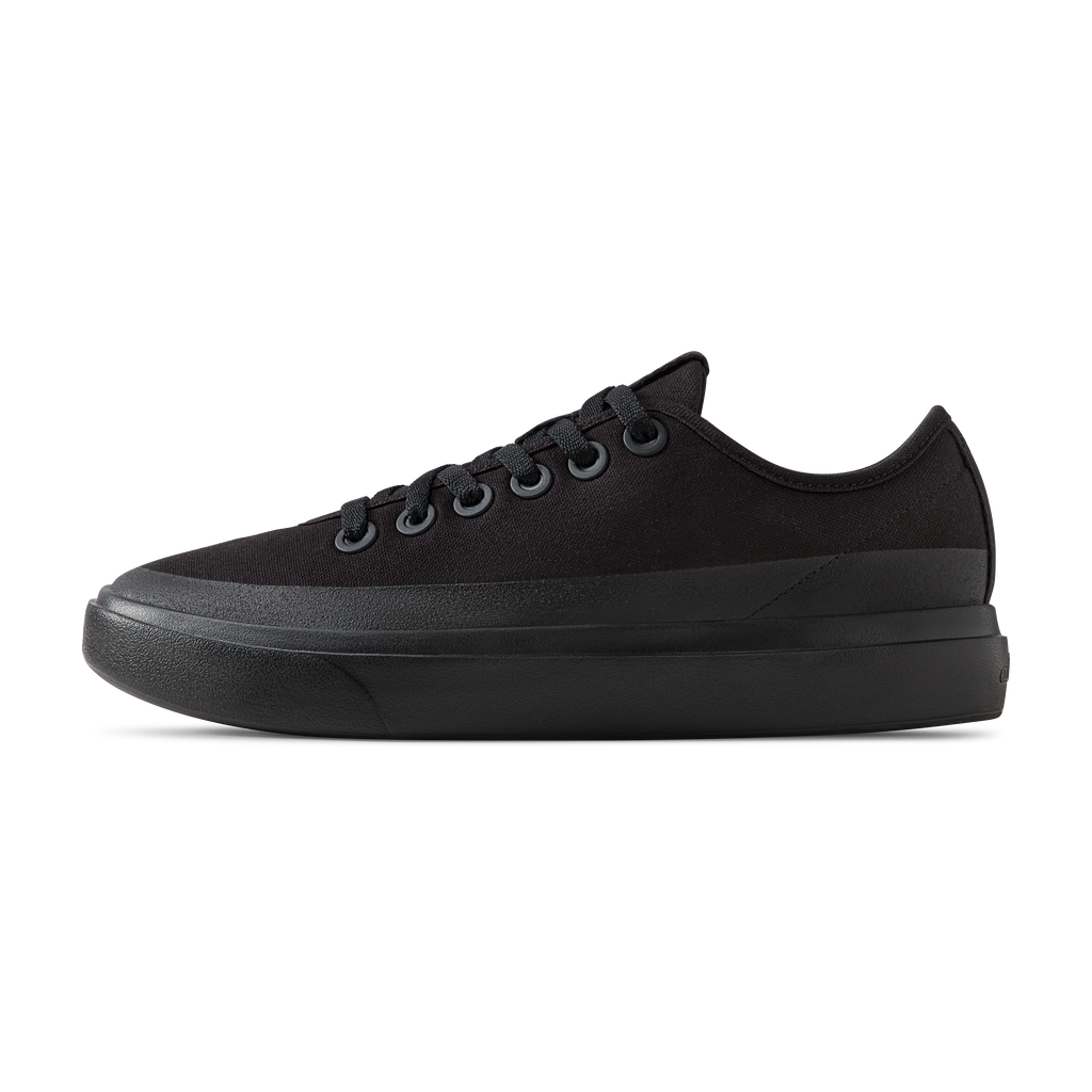 Women's Canvas Pipers - Natural Black (Natural Black Sole) - 1