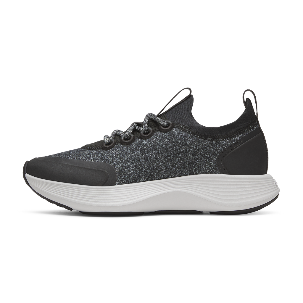 Men's Wool Strider - Dark Grey (Light Grey Sole)
