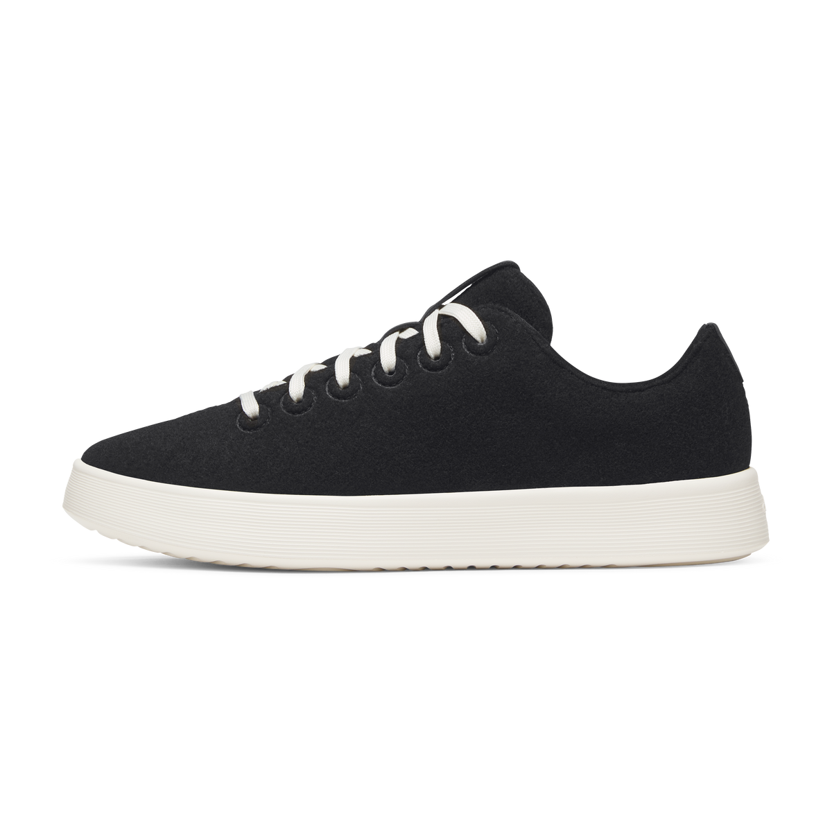 Women's Wool Cruiser - Natural Black (Natural White Sole)