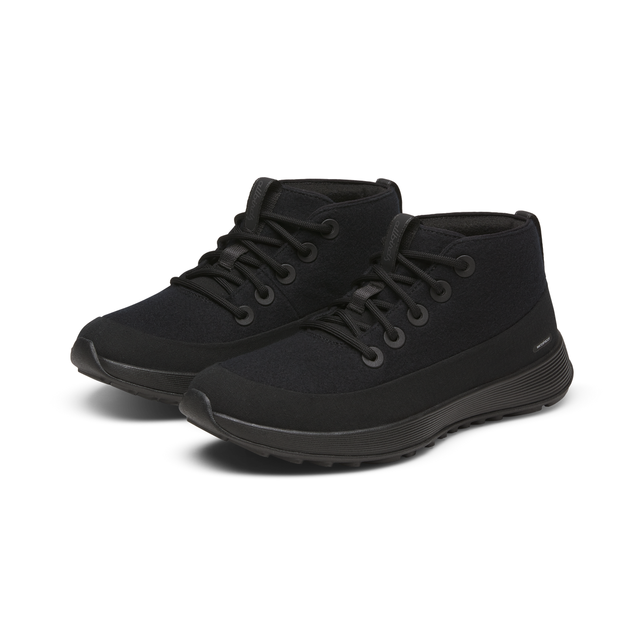 Men's Wool Runner NZ Mid Waterproof - Natural Black (Natural Black Sole)