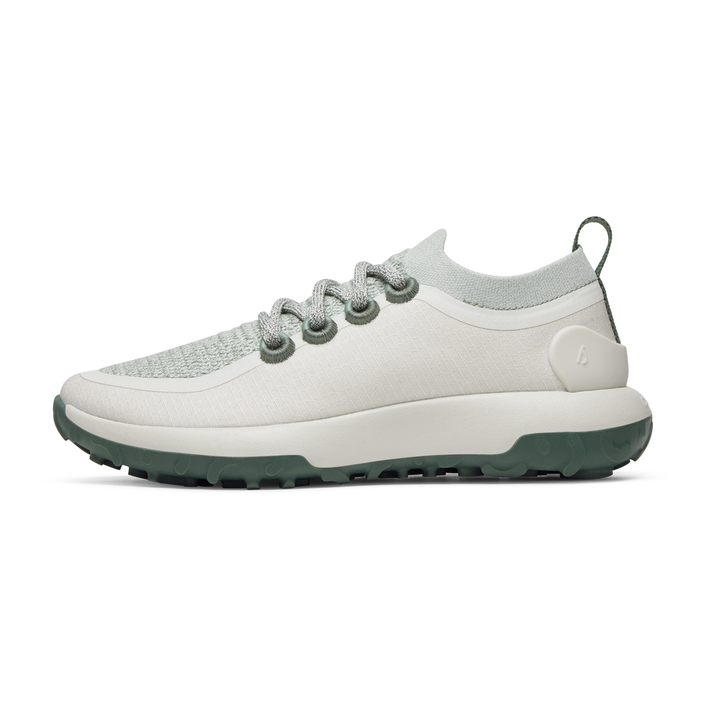 Women's Trail Runners - Parchment/Seagrass (Parchment Sole)