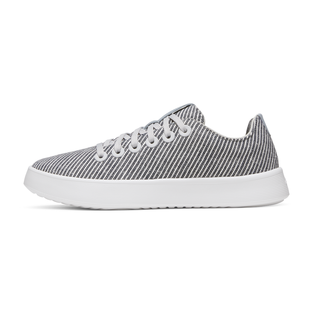 Men's Canvas Cruiser - Deep Navy Stripes (Blizzard Sole)