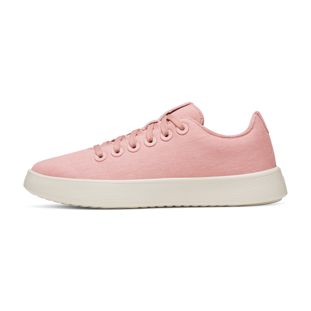 Women's Canvas Cruiser - Dusty Pink (Warm White Sole)
