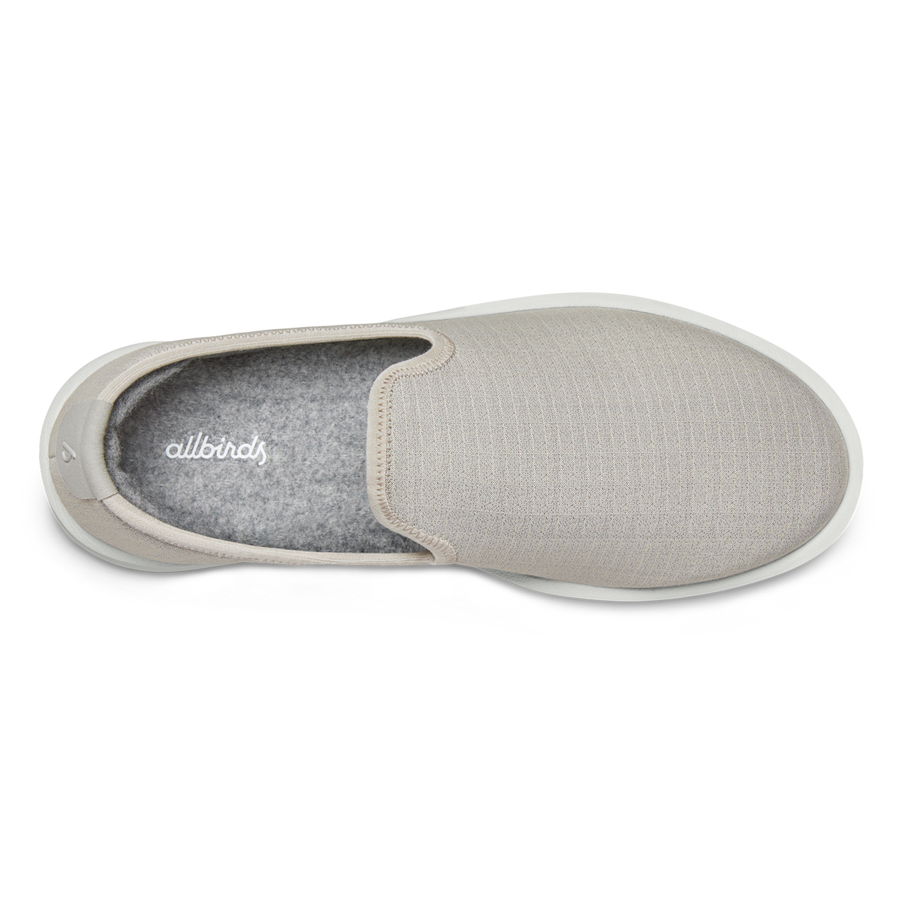 Men's Wool Lounger Woven - Pewter Grey (Blizzard Sole)